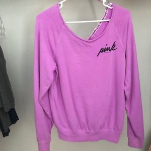 Purple sweatshirt from pink by Victoria secret